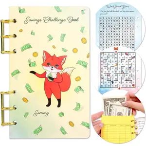Saving Challenge Book,  Saving Binder with Low Income Savings Challenges, Scratch Off Savings Challenge