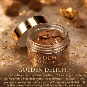Golden Delight Sandalwood Bakhoor