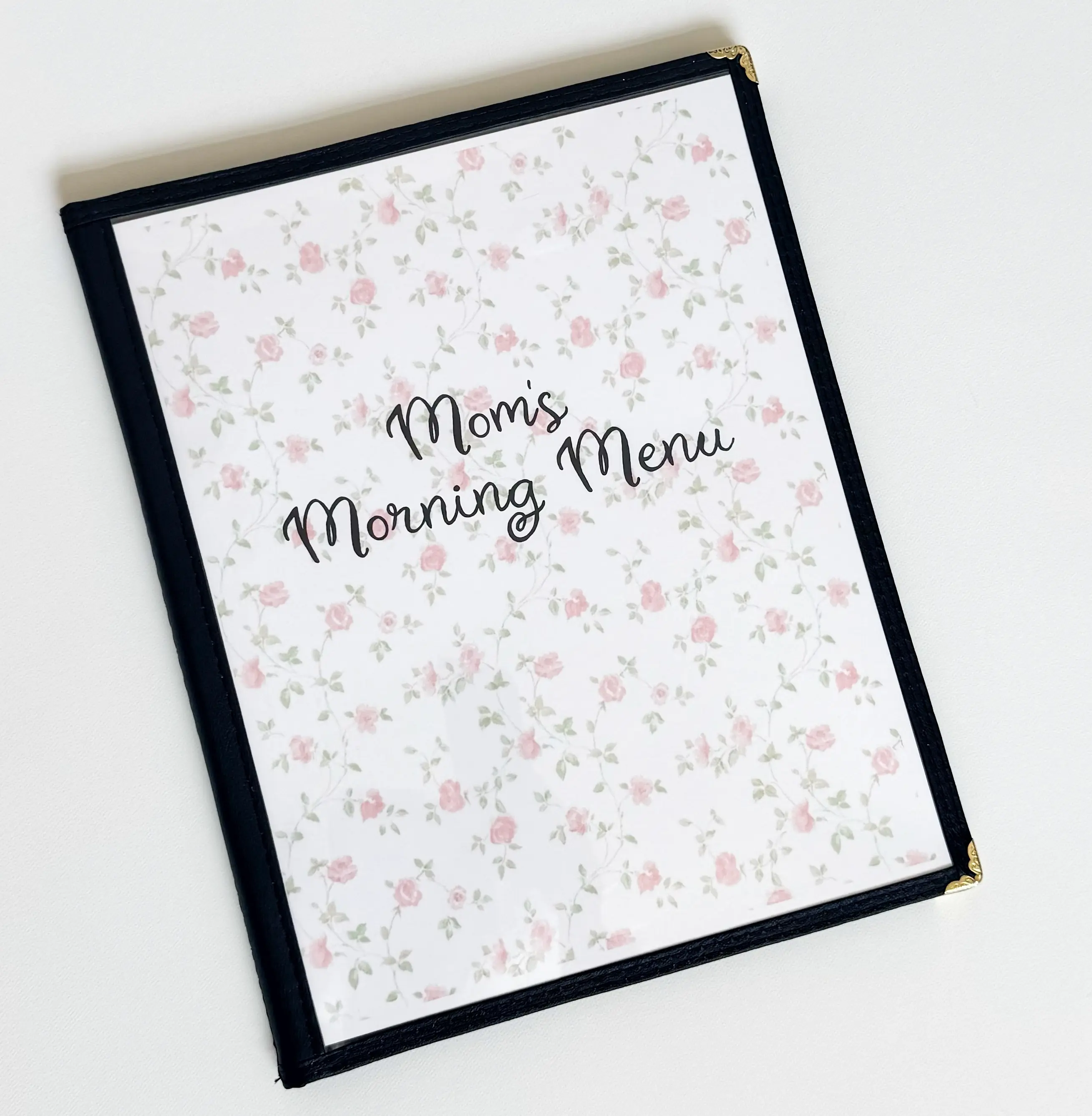 Momʻs Morning Menu with 8 Pages| Mom Planner|Weekly Planner