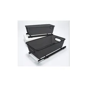 Origami Under-Cabinet Drawer with Basket Storage and Organizer Set of 2 - 17x9x5 Inches, Holds Up to 33 lbs