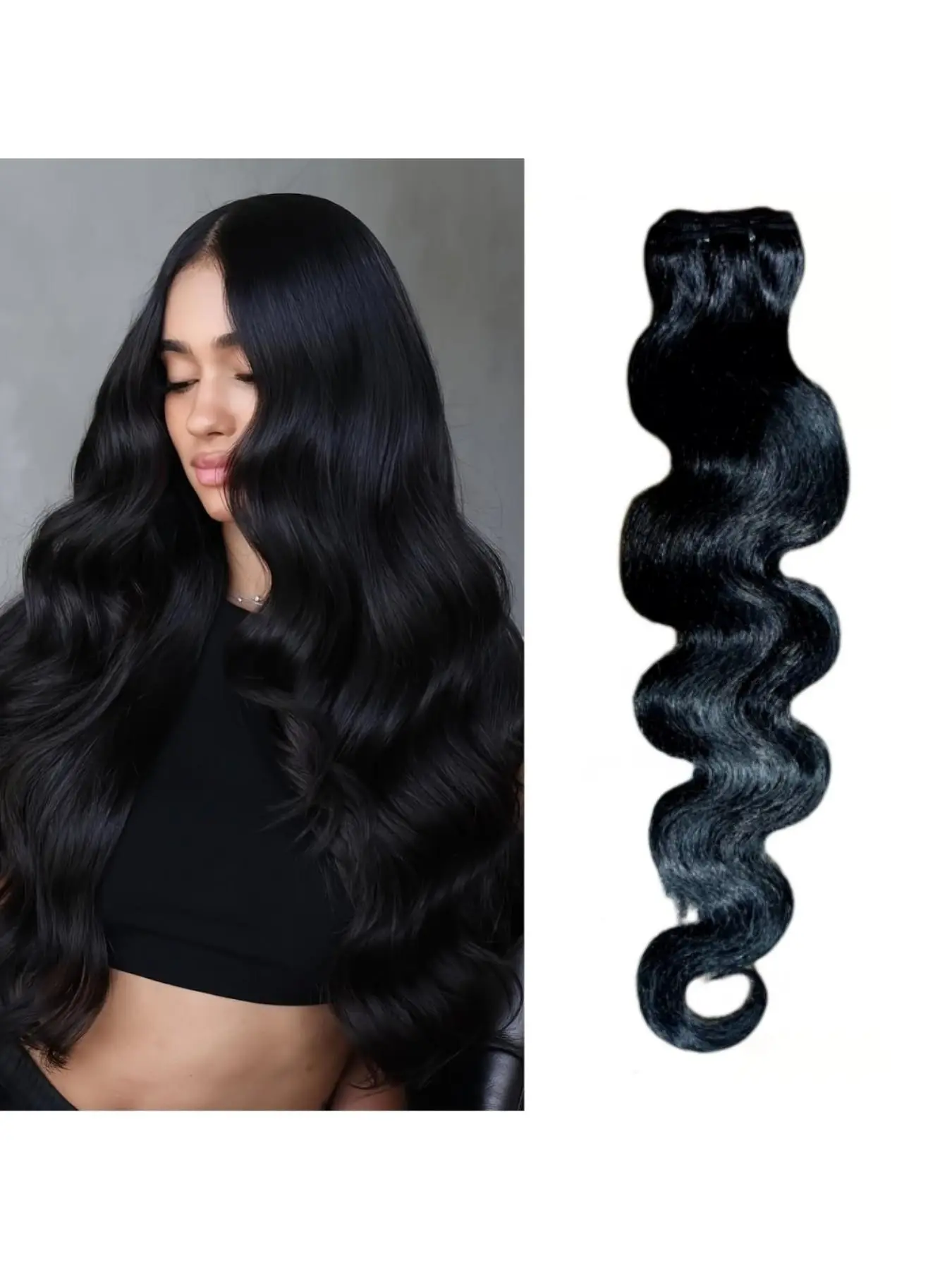 12A Brazilian Body Wave Human Hair Bundles With Frontal Closure Straight Bundles Human Hair With Frontal Unprocessed Virgin Hair Weave 1 Bundles With HD Lace Frontal