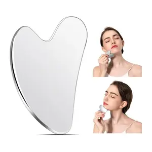 Stainless Steel Scratch Board Facial Massager, Body Massage Tool for Legs Face Neck, Daily Relaxing Massage for Comfort, Body Care