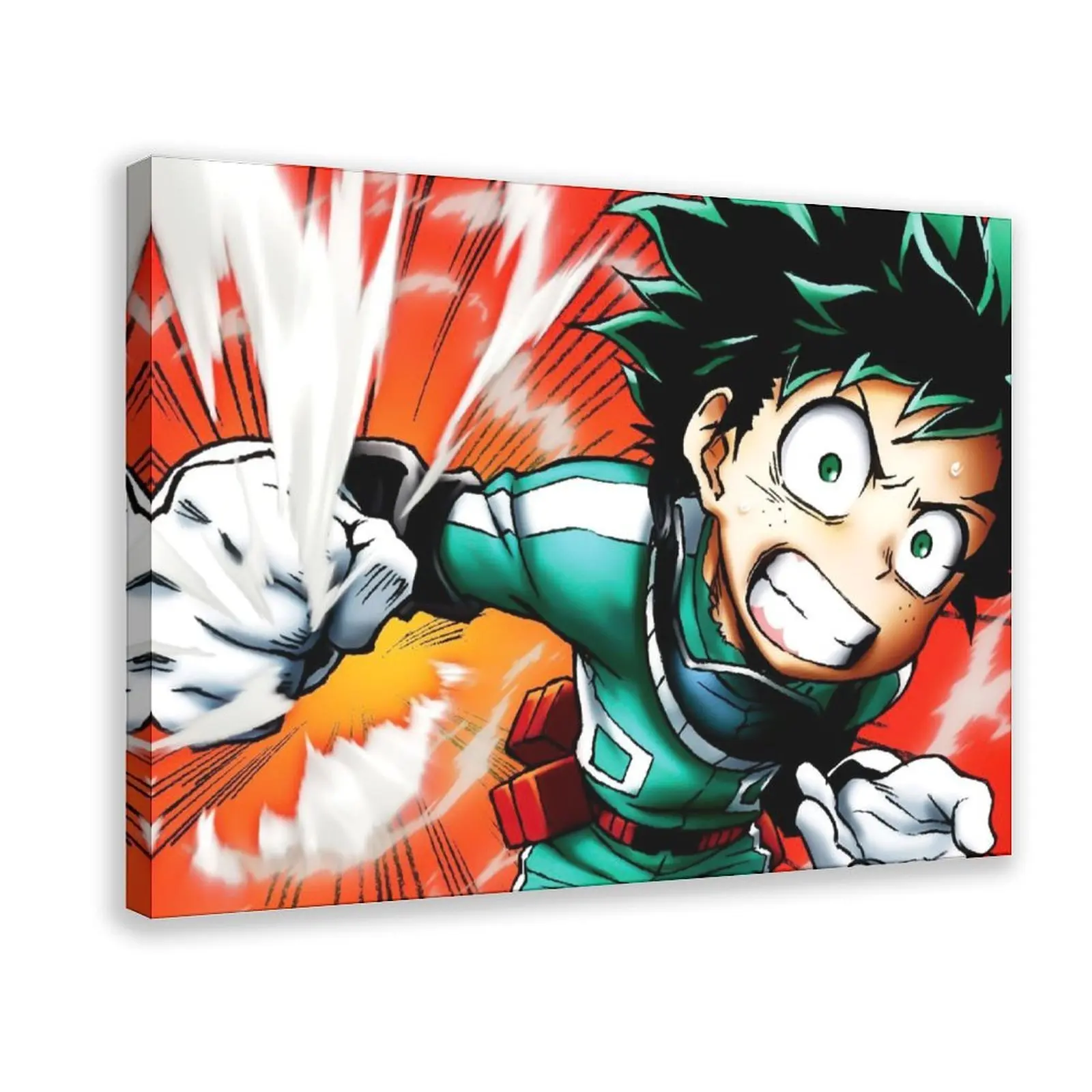Anime My Hero Academia Deku IV Canvas Poster Wall Art for Home Bedroom Office Dorm Room Decor