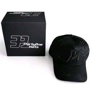 31 Hats X El Mago “Total Black” [ Hat And Box ]