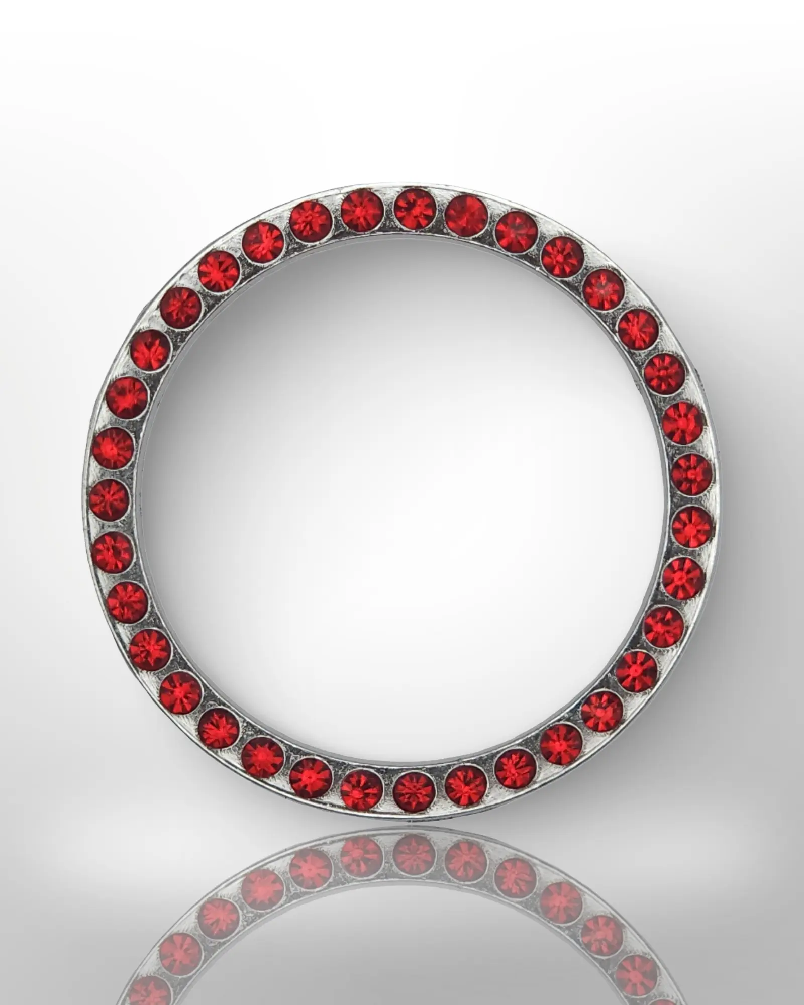 Start/Stop Button Bling Ring - Red