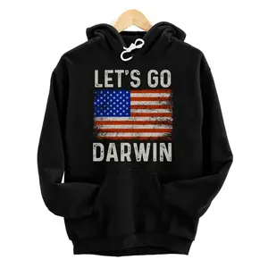 Lets Go Darwin Vintage American Flag Let‚Äôs Go Darwin Hoodie, Sweatshirt, T-Shirt