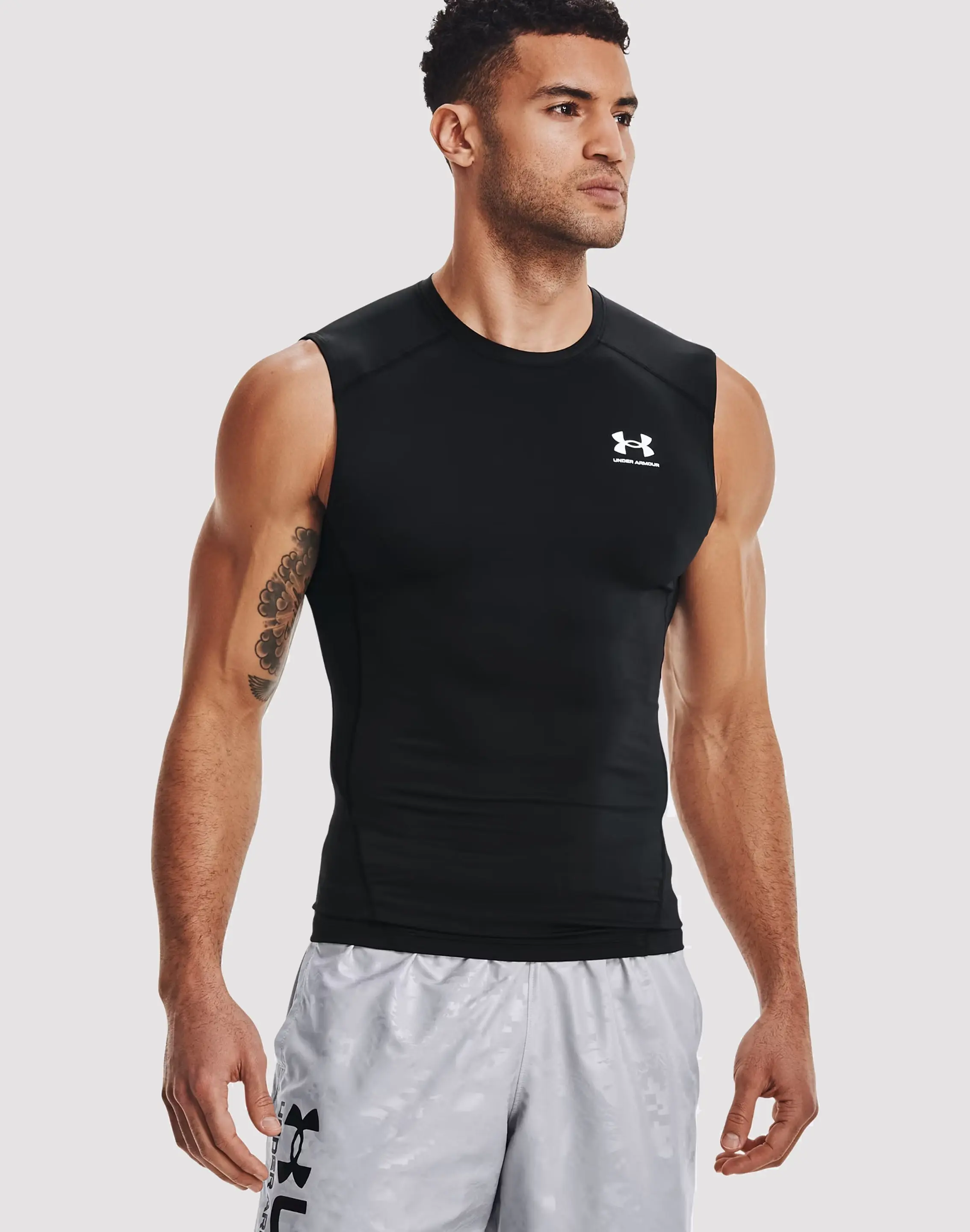 Mens Under Armour HeatGear Sleeveless Tee Mens Under Armour HeatGear Sleeveless Tee