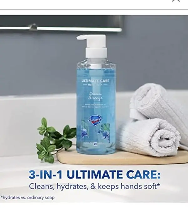 Safeguard Liquid Hand Soap 3-in-1 Ultimate Care Pack, Micellar Deep Cleansing (15.5 fl. oz. 3 pk)