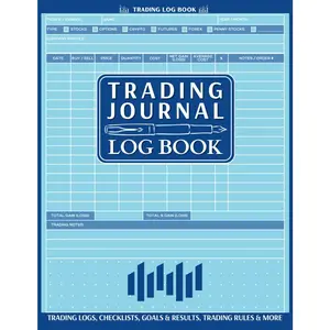 Trading Journal Log Book: Record 1400+ Trades, with Checklists, Principles, Goals, Results & , for , Forex, Options & Crypto Day  & Investors.