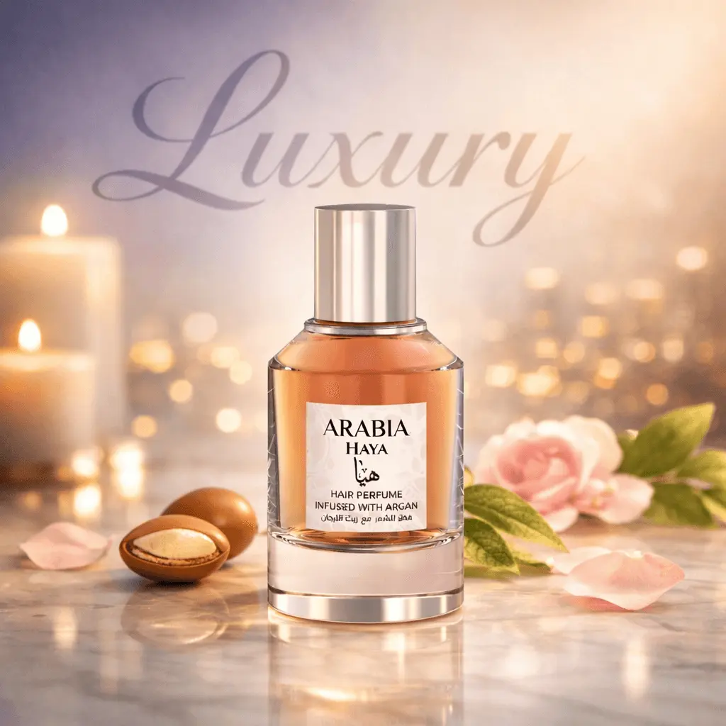 Arabia Haya hair Perfume Infused with Argan Oil 50ml Elegant Scent