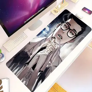 Lookism Poster, Mouse Pad - Non-Slip, Durable Stitched Edge, Smooth Surface for Gaming and Office Use, Perfect Gift for Gamers and Professionals, Durable Mouse Pad, Large Mouse Pad, Suitable for Gift Giving, Gaming Competitions