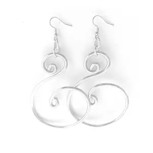 Silvia Earrings (Silver) - High-Quality Jewelry for Women