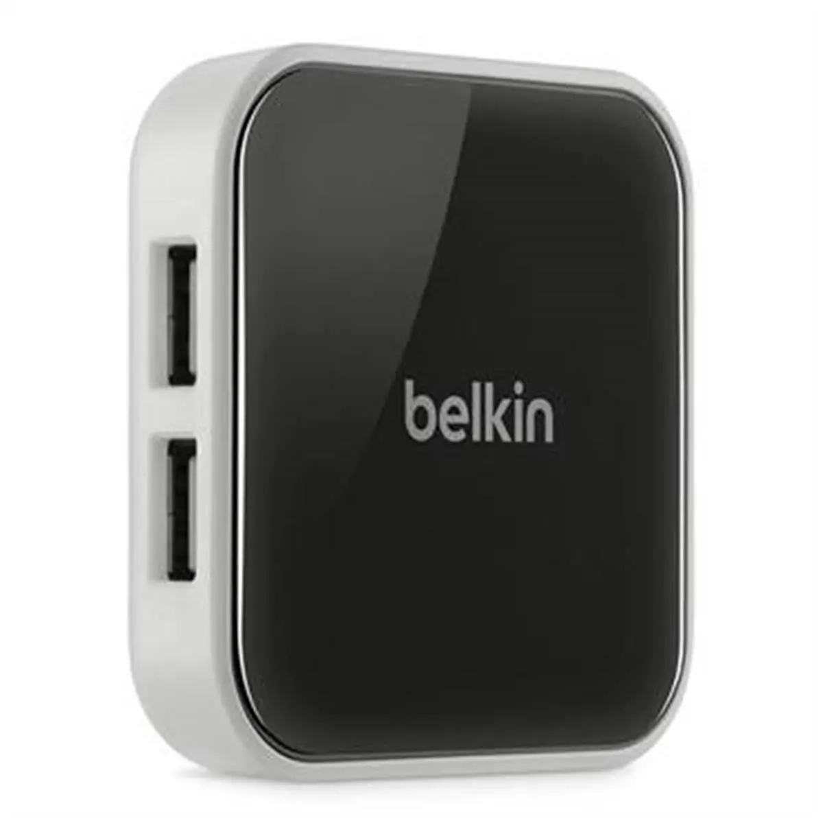 Belkin F4U020TT 4-Port USB 2.0 Powered Desktop Hub - Plug-and-Play Technology, 0.45 lbs, 480 Mbps, for Laptop/Netbook/Ultrabook, Office Use