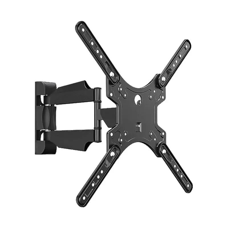 Full Motion Cantilever TV Mount for Most 32-55Inch TVs with Built in Cable Management Up to70 Ibs MAX VESA 400x400 mm Adjustable