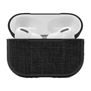 Incase Durable Woolenex Cover for AirPods Pro 1st & 2nd Gen - Lightweight Scratch-Resistant Fabric Case, Precision Fit in Graphite