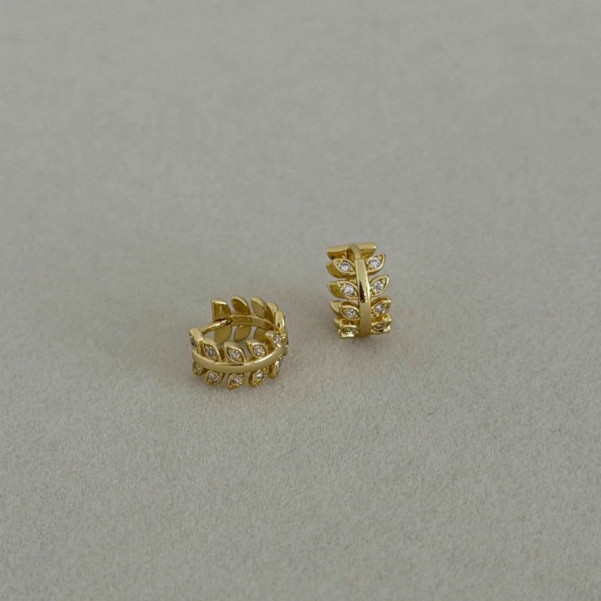 Royal Crown Hoop Earrings