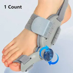 Adjustable Toe Straightener, 1 Box Toe Bunion Stretch Band, Toe Straightener for Women & Men, Foot Care Tool