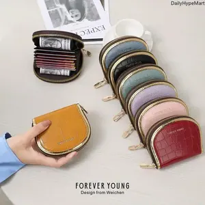 Stone-Pattern PU Small Wallet, Multi-Card Coin Purse for Men/Women, Wallets