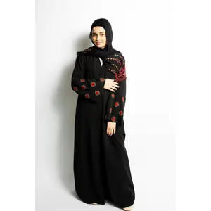 Watermelon Poppy Abaya