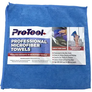 ProTool Blue MicroFiber Towel 40 Pack 16in x 16in