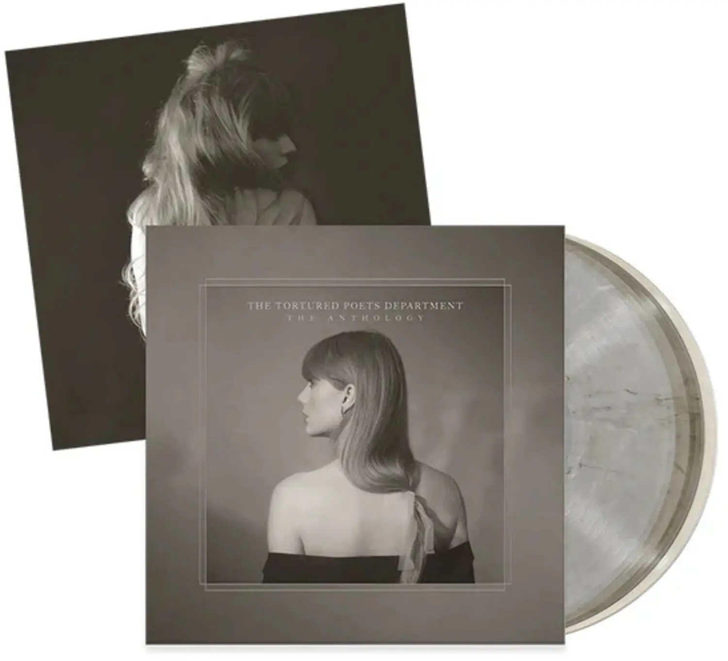 Taylor Swift - Tortured Poets Department: The Anthology 2024 Release Limited Edition Boxset, Marble Colored LP Vinyl, Poster, English Lyrics, Full Album Tracks, Canadian Import