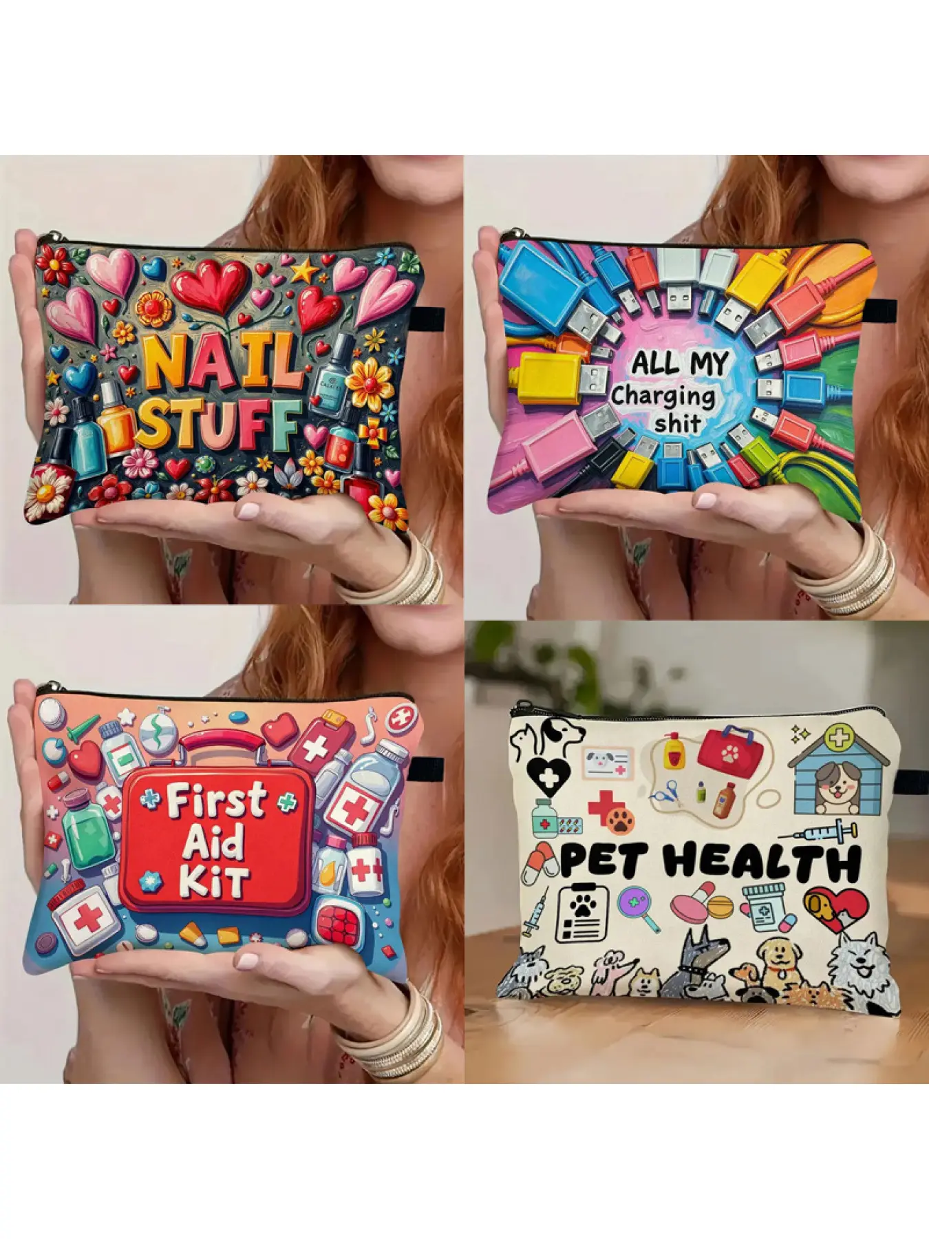 New style medicine and medical staff storage bag, wire storage bag, portable hand-held storage bag, large-capacity toiletry bag, storage bag, Organizer, Versatile storage bag, Multipurpose Storage, Portable Storage Bags