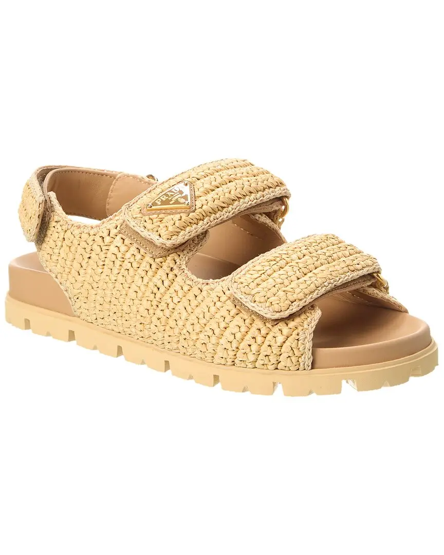 Prada Crochet Sandal