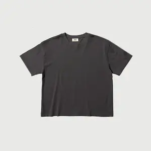 Elwood Crop Hill Tee - 'Vintage Grey'