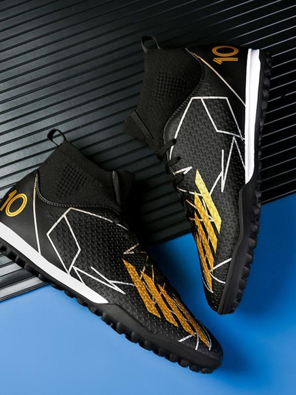 New Football Shoes Recommendation High-Top Nails Anti-Slip Grip Adult Unisex, Durable Training Cleats for Men & Women, Football Boots