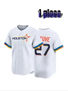 Men's Baseball Jersey Vintage Embroidered Casual Training Tee, Sporty V Neck Short Sleeve, Loose Fit, All Seasons, Jersey Top, Jersey Shirt