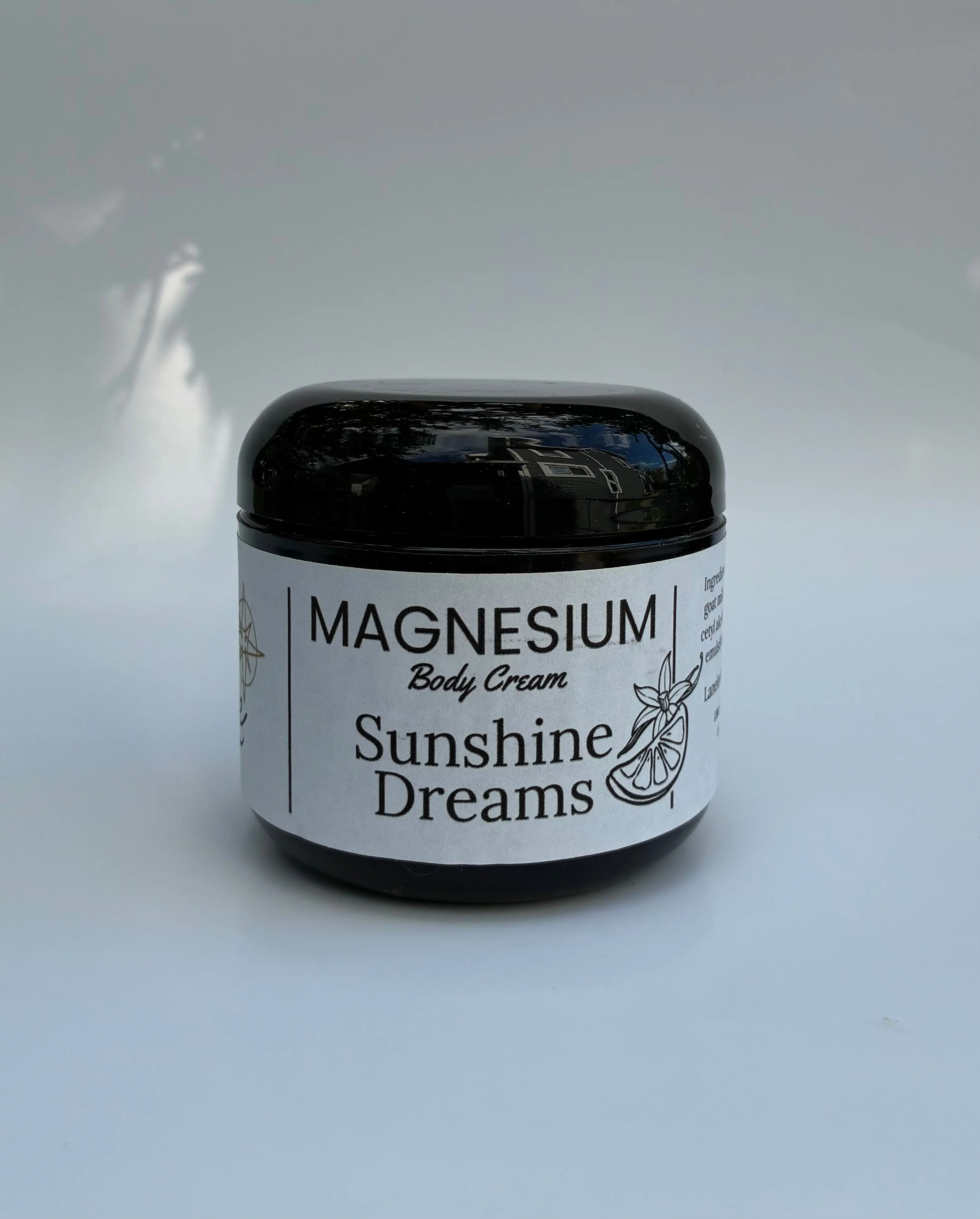 Lane Lee Farm Sunshine Dreams Magnesium Cream 4oz - All-Natural for Improved Sleep & Sore Muscle Relief - US Made