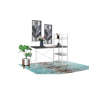 Reversible Smart Workstation Desk