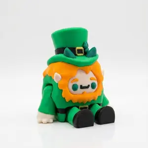 Frostbite Yeti #031 – Lucky Leprechaun Yeti | St. Patrick’s Day 3D Printed Collectible (Limited Release) | Small & Medium Sizes
