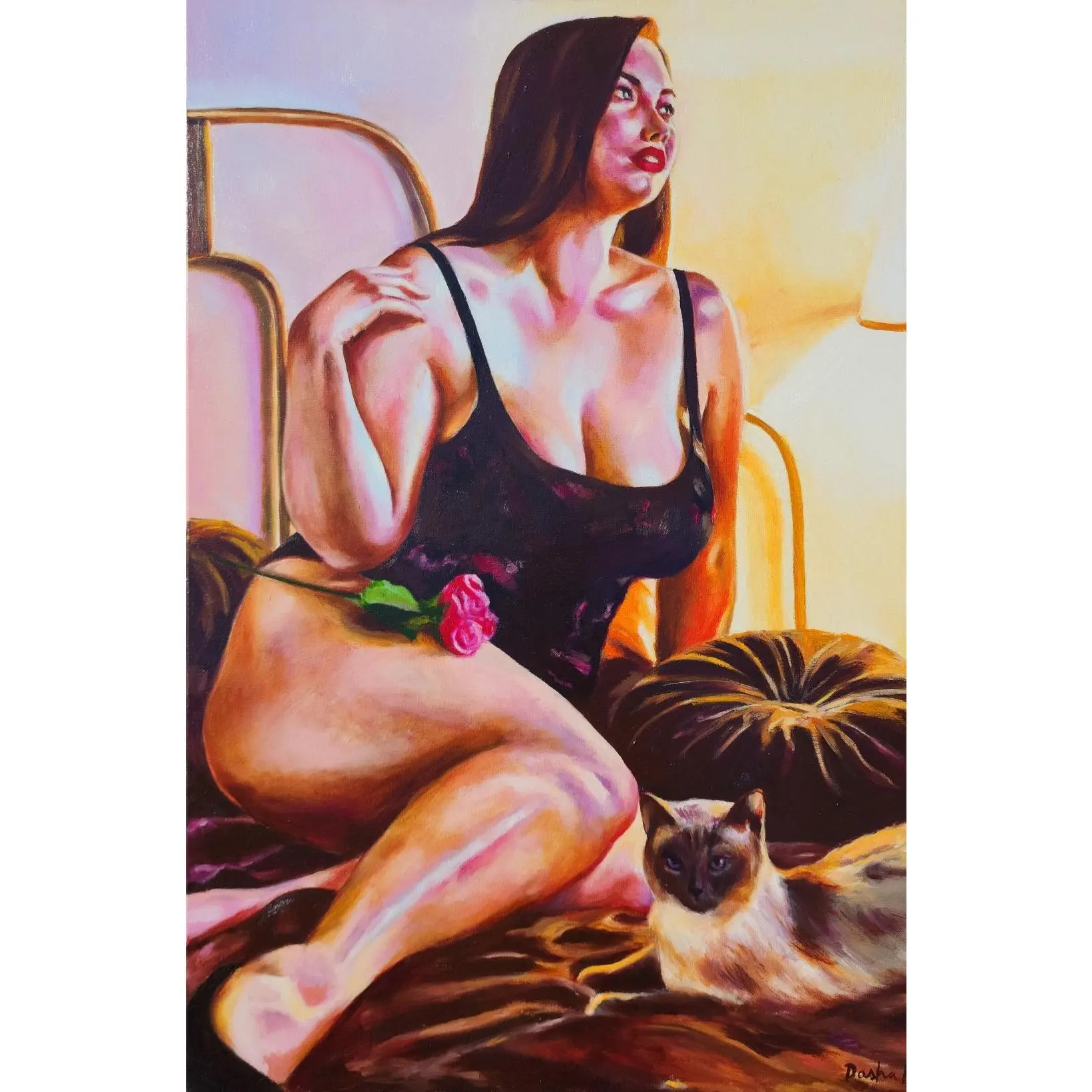 "Siamese" Original Painting