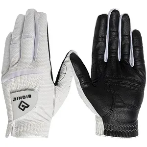 Bionic Men's Left Hand Relax Grip 2.0 Golf Glove - Black