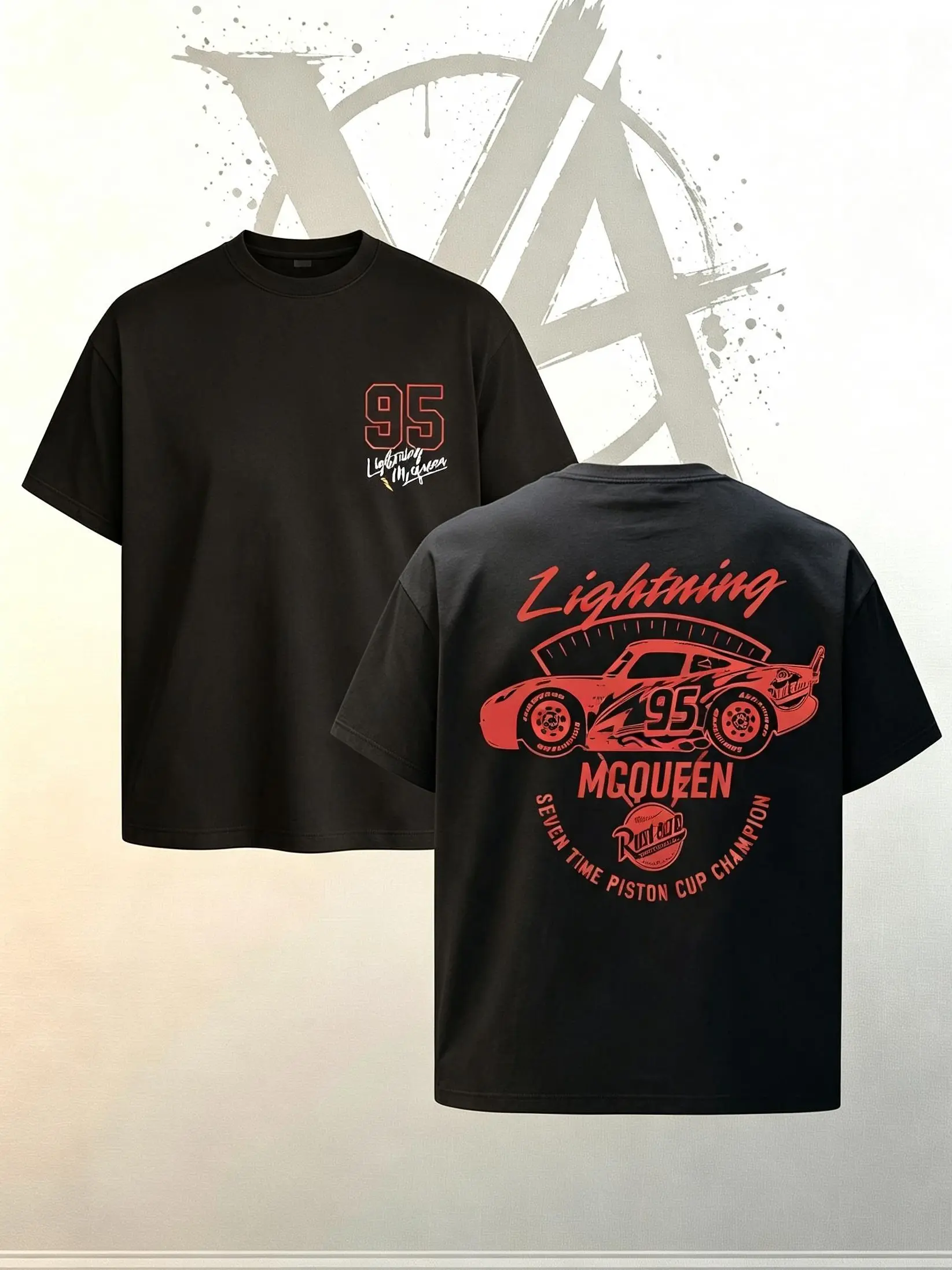 [AVT]Vintage Number 95 Back racing car Shirt,Car Shirt,Kanji Graphic Gift for Car Guys,drift car style,muscle car guy meet part lover,casual regular fit car merch,high-performance equipment tee,off-road fan gift,funny gym tee