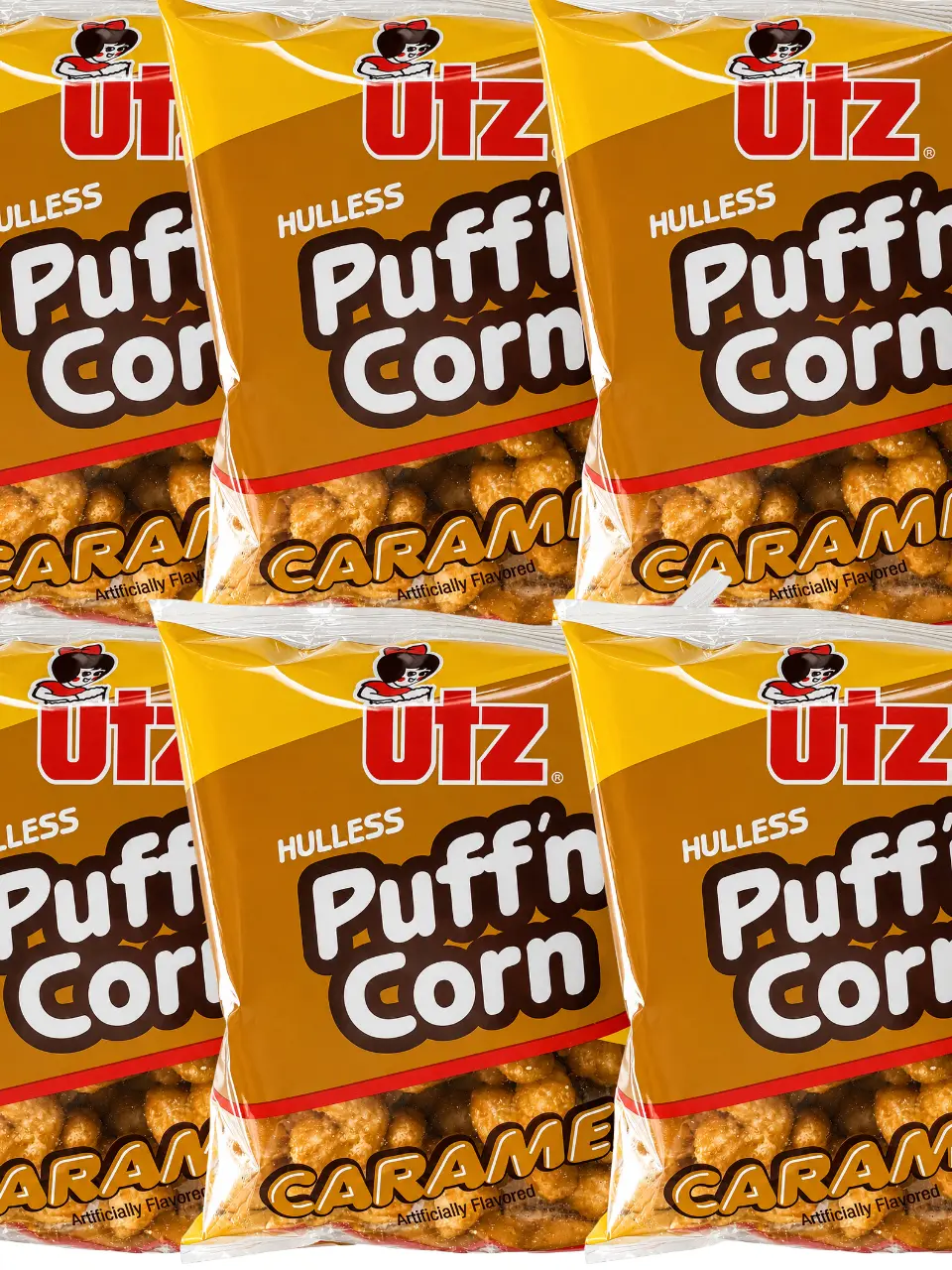 Utz Puff'n Corn Caramel 4oz Bags | NYC Bodega Snacks | Sweet Crunchy Caramel Corn Puffs | 3 Pack or 5 Pack – NY Snack Pantry