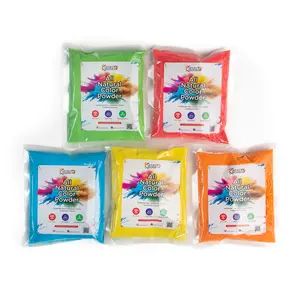 All-Natural Holi, Non-Toxic, Washable, Color Powder - 1 LB, pack of 5