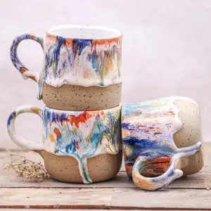 Colorful handmade ceramic mug Colorful handmade ceramic mug