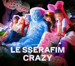 Le Sserafim - CRAZY (Limited Edition A)  [CD5 MAXI-SINGLE] Ltd Ed, Photo Book, Photos, Stickers