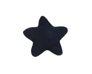 HomeRoots 402232 12x12x4.5 in. Blue 3D Starfish Beachy Standard Throw Pillows - Set of 2, Beachy Standard Pillows