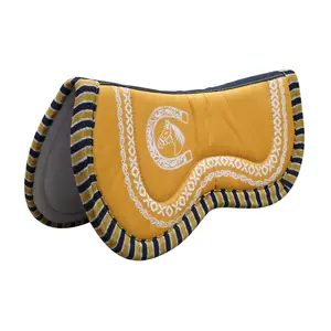 Charros Saddle Yellow Pad Carona Cola de Pato