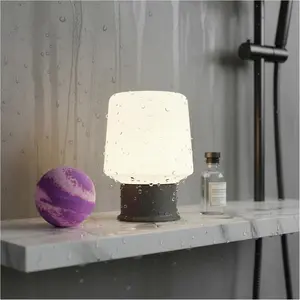 CordlessCute Outdoor Warterproof,Dimmable,Touch Control,Adjustable Brightness and Color Temperature,LED Memory Function,Rechargeable Table Lamp,Desk Lamp, Bedroom Bathroom Patio Camping