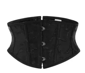 Palace Gown Bridal Corset – Ultra Short 16cm Waistband Vest, Tight Waist Control, Elegant Outerwear Bustier