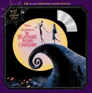 Tim Burton's: The Nightmare Before Christmas Book & CD [With Audio CD] -- Disney Books, Mixed Media Product