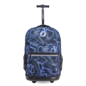 Sunrise Rolling Backpack (18 Inch) in Disco