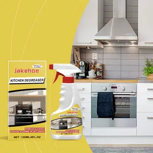 Kitchen Cleaner Degreaser Foam, Greasy Cleaning Spray, Stove Oven Cleaner, Household Kitchen Stove Top Surface Cleaning Agent, Effective Oil Removal & Rust Stain Remover