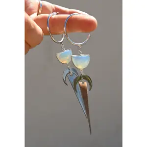 Third Eye Warrior Opalite Earrings