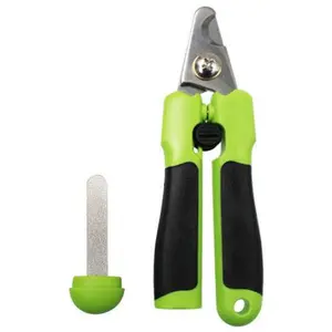 Pet Life 'Clip N' File' 2-in-1 Grooming Pet Nail Clipper with Built-in Concealed Filer