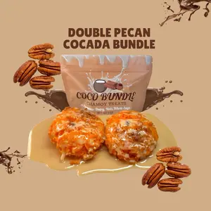 Double Pecan Cocada Bundle - x2 Cocadas pecan flavor